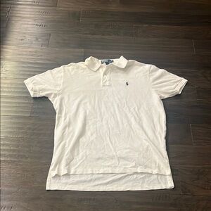 Polo Ralph Lauren Pique Shirt white Mens Size Large